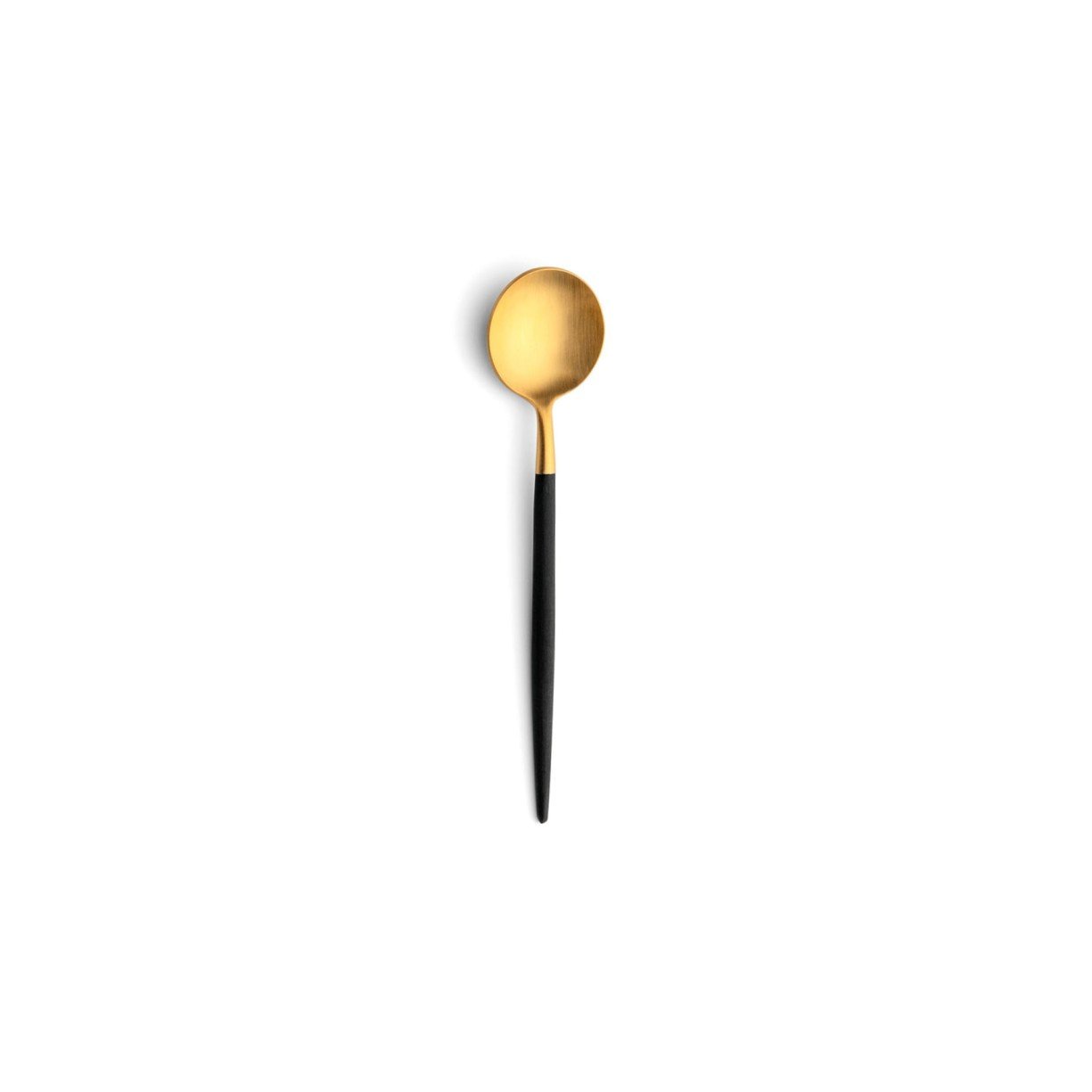 Cutipol Goa dessertlepel zwart/goud