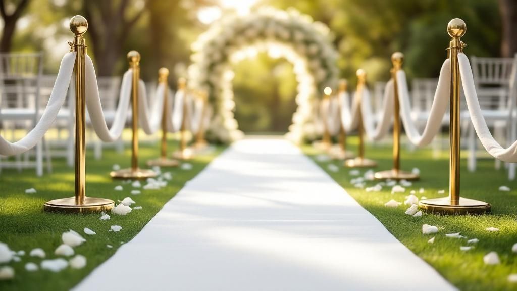 Bruiloft Gangpad Lopers Witte Loper Tapijten Voor De Bruids 3FTx30FT Evenement Ceremonie Loopbrug Tapijt 2mm Polyester Antislip Runway Tapijt Mat voor Decoraties Binnen Buiten Strand (Size : 1.5x30m