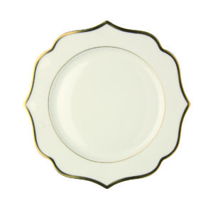 Bord Baroque wit 28cm