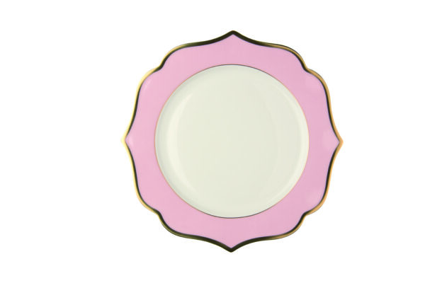 Bord Baroque rose 15cm