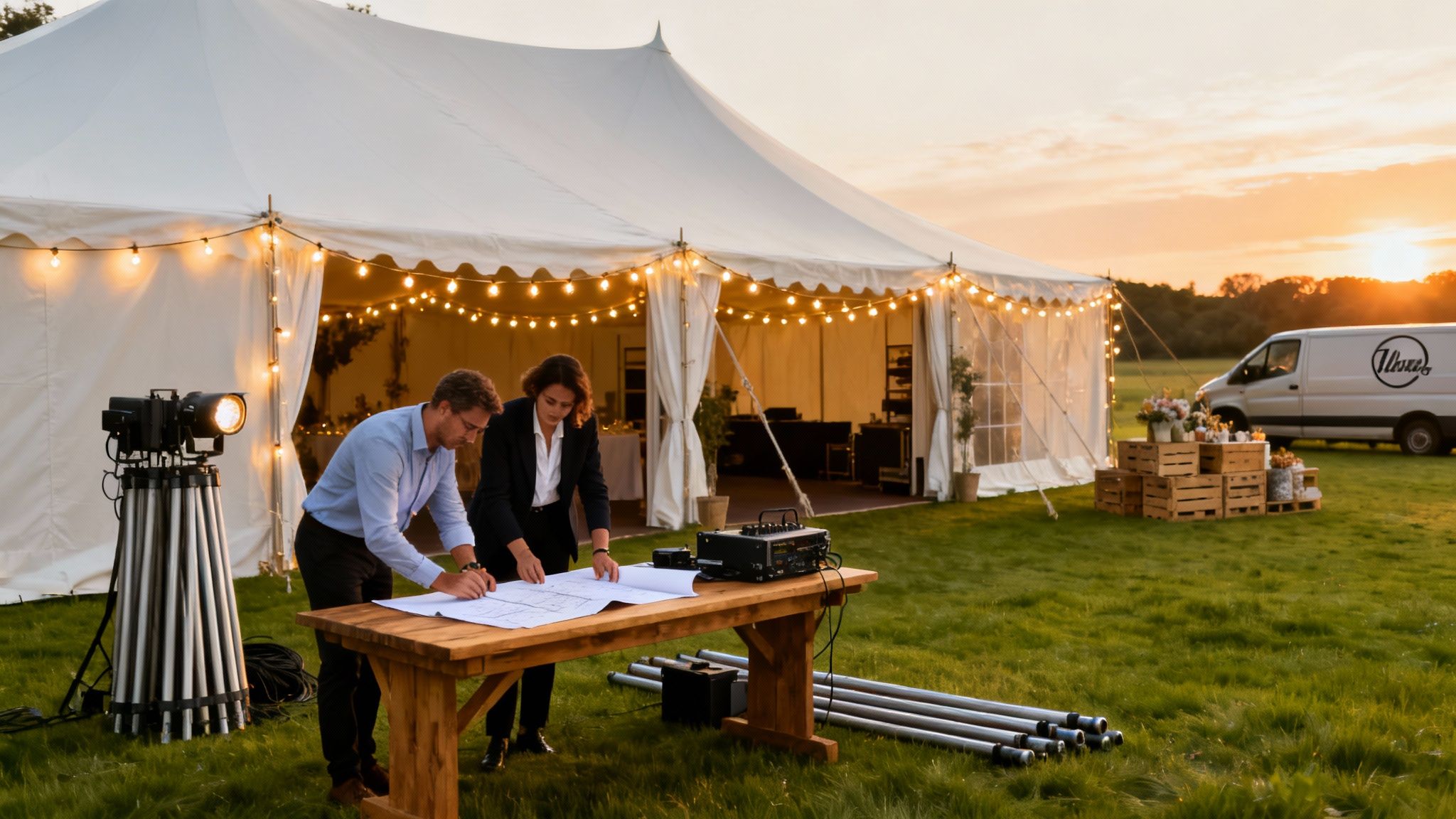 Grote tenten huren: zo creëer je de perfecte feestlocatie