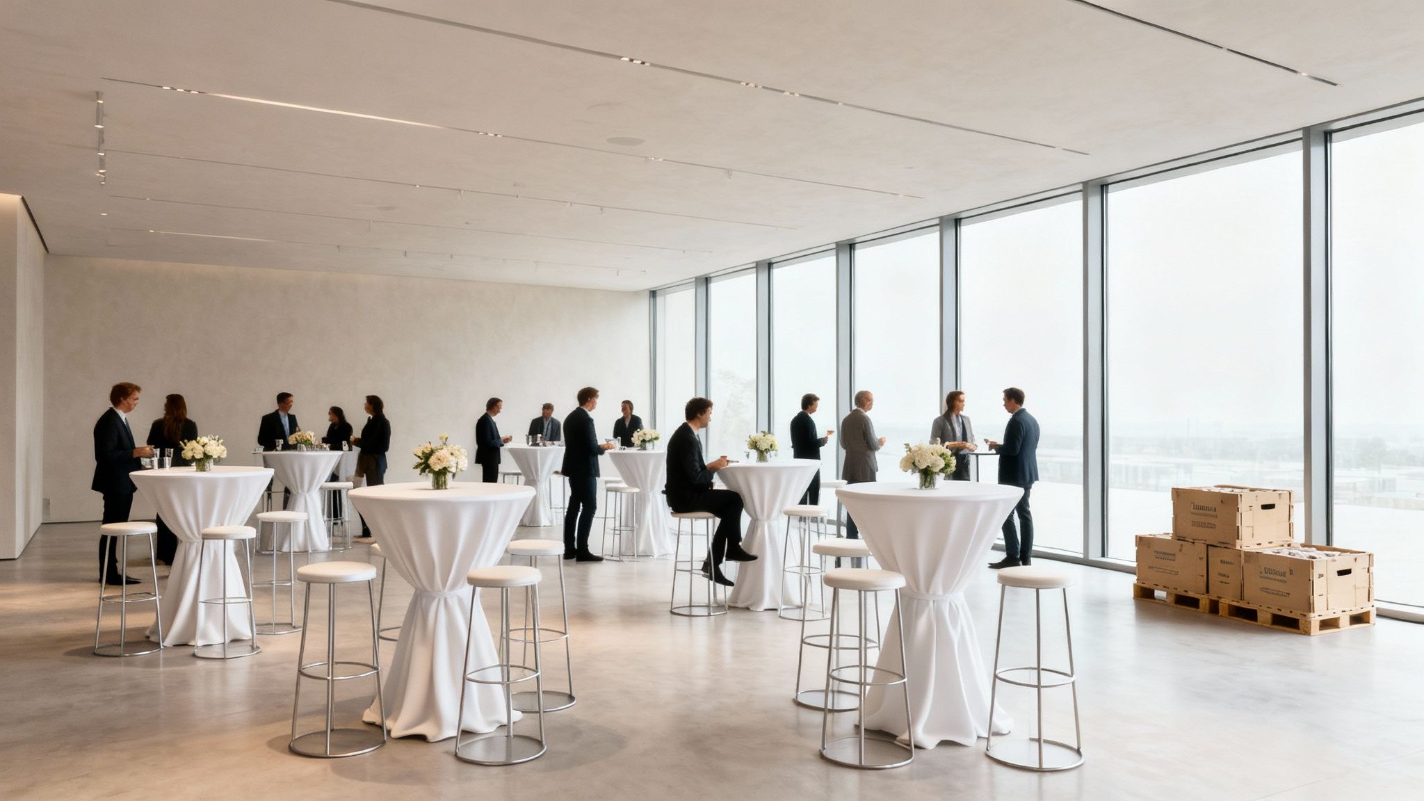 Statafels huren zakelijk: creëer de perfecte sfeer voor je event